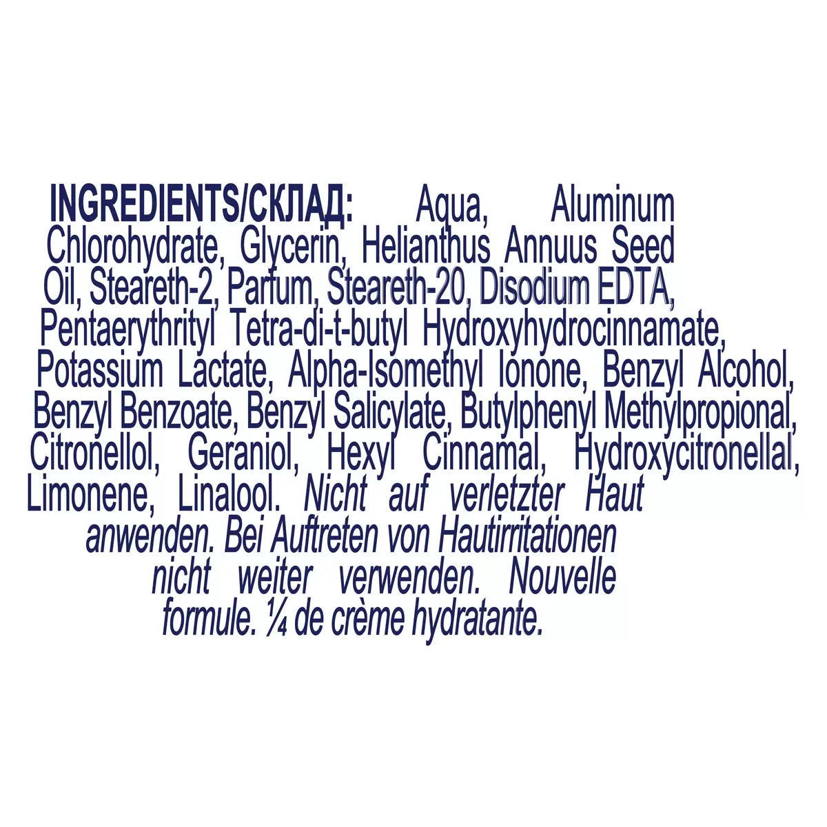 Dove Roll-On Deodorant, 6 x 50ml