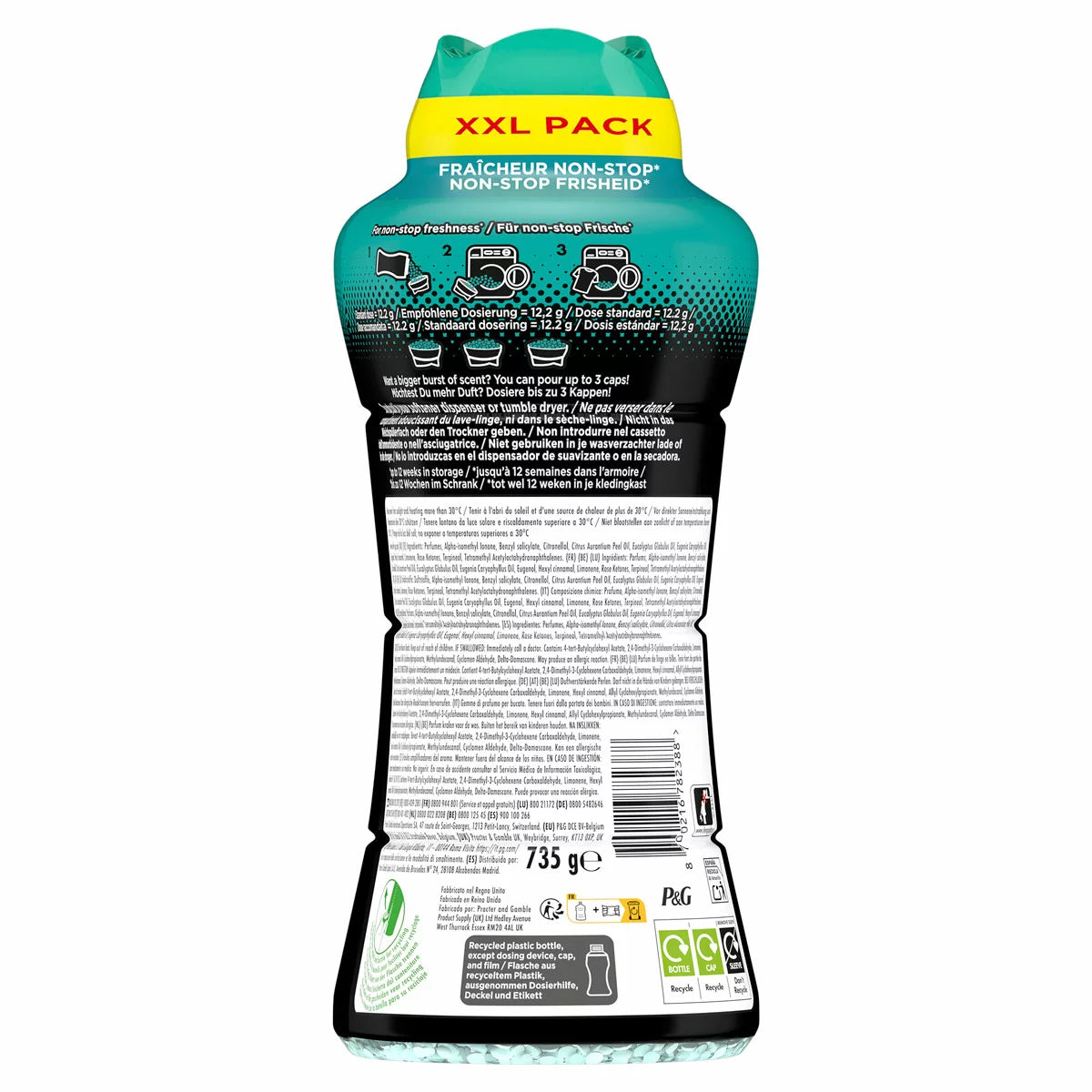 Lenor Unstoppables Fresh In Wash Scent Booster, 735g