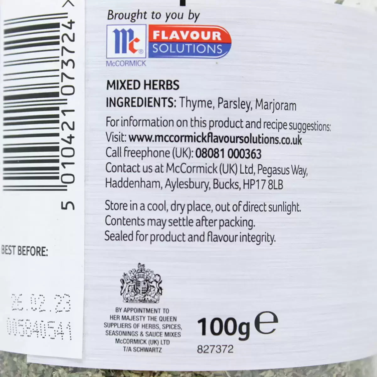 Schwartz Mixed Herbs, 100g