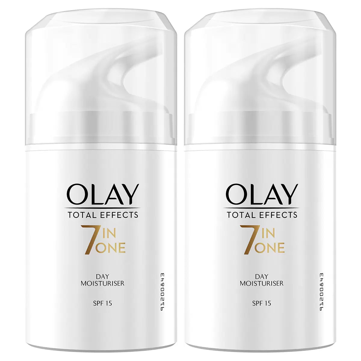 Olay Total Effects Age Moisturiser, 2 x 50ml