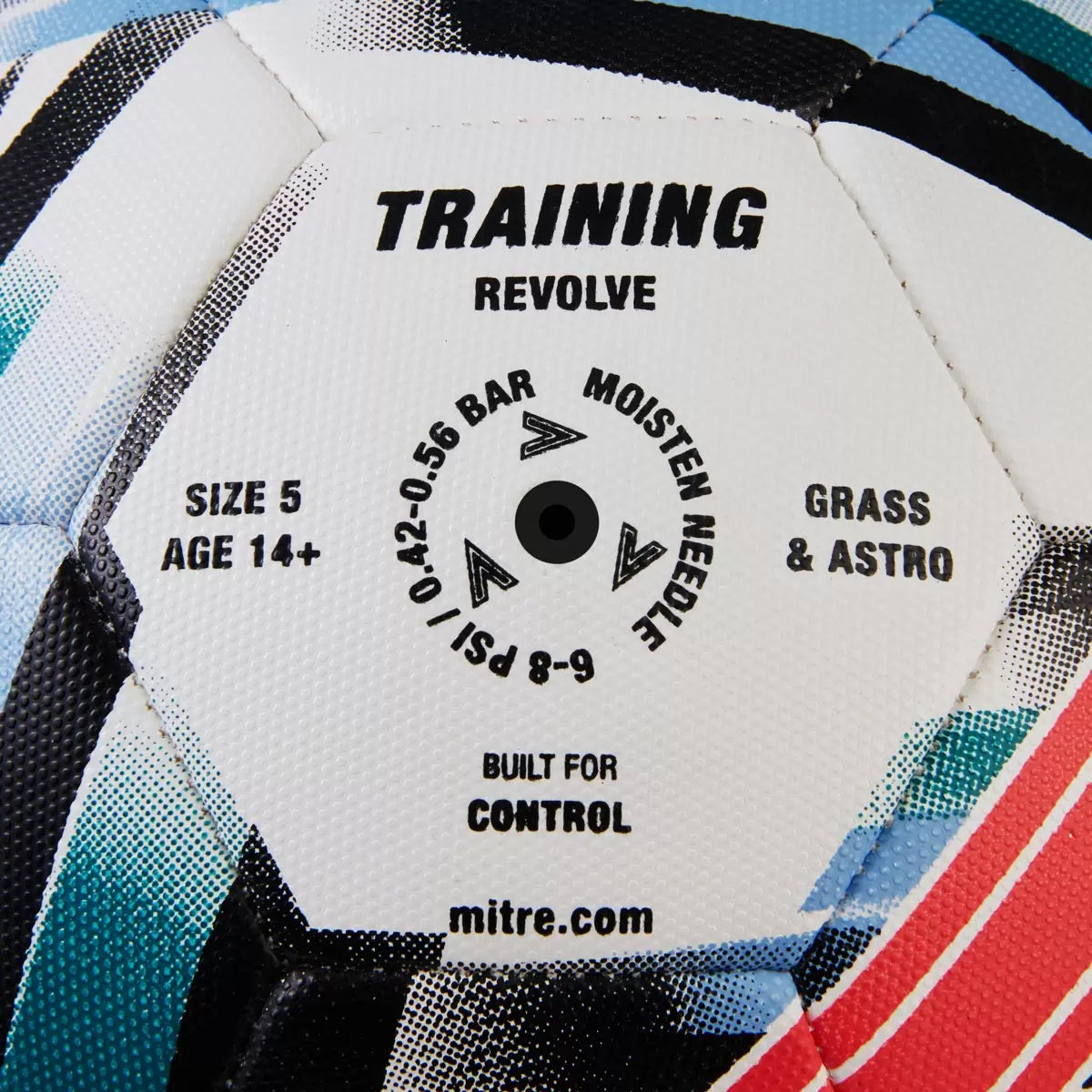 Mitre Revolve Football Size 5 in Red