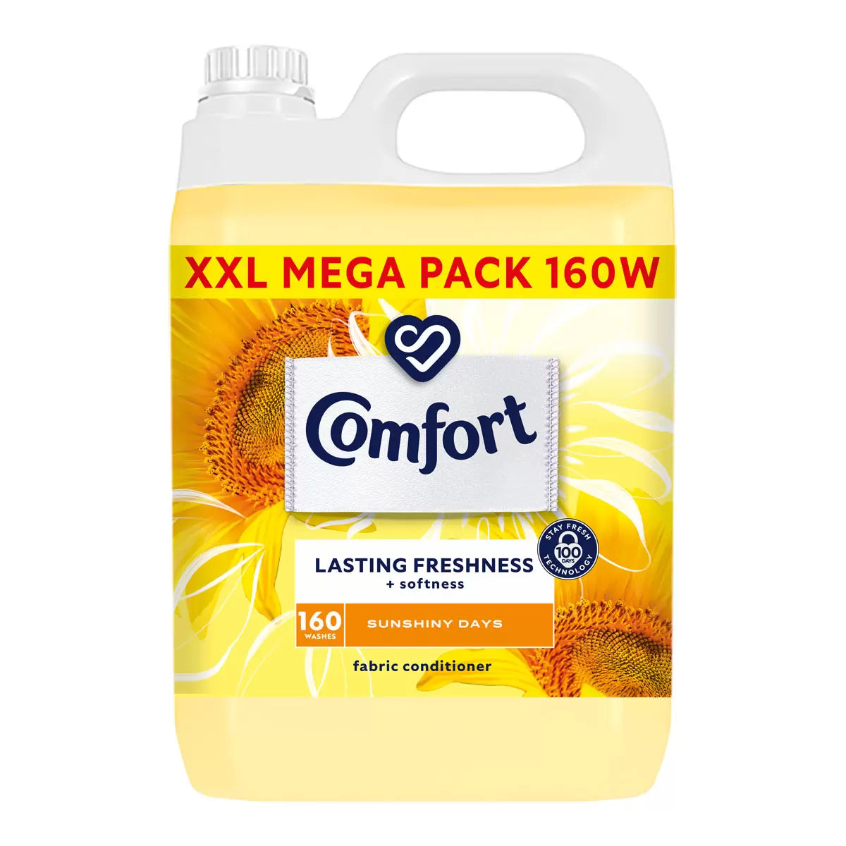 Comfort Sunshiny Day Fabric Conditioner (160 Wash) 4.8L megapack