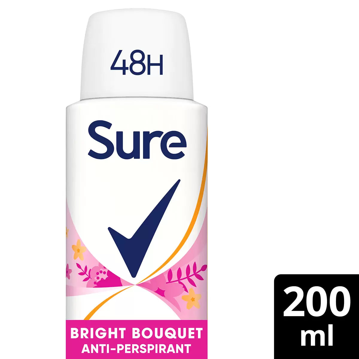 Sure Women Bright Bouquet Anti-Perspirant Deodorant, 6 x 200ml
