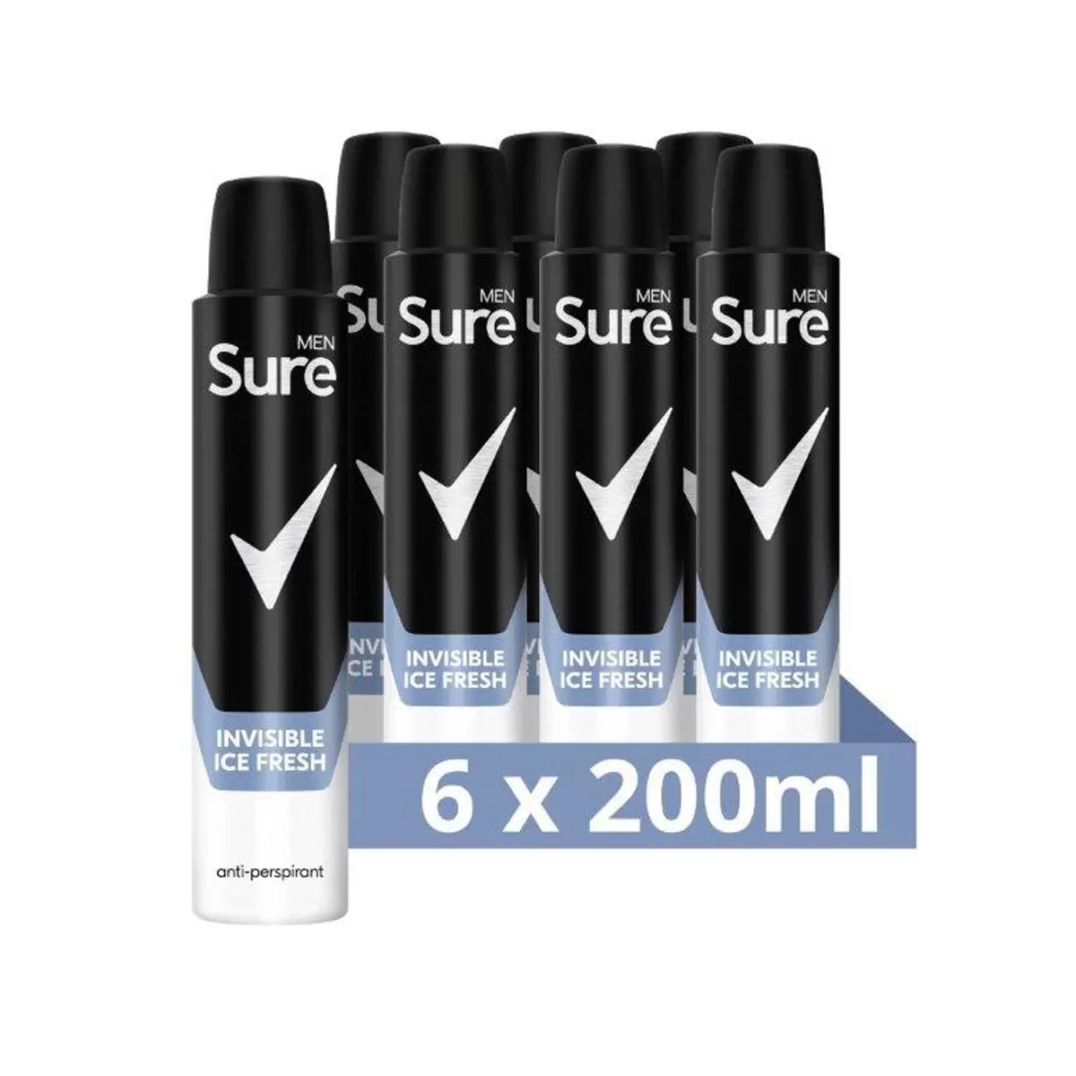 Sure Women Bright Bouquet Anti-Perspirant Deodorant, 6 x 200ml