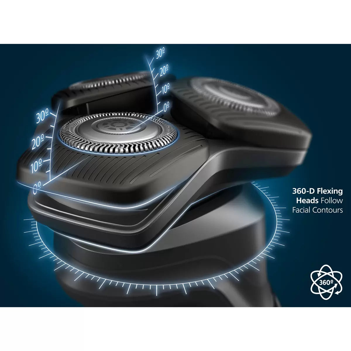 Philips Series 5000 Wet & Dry Electric Shaver with Pop-up Trimmer, Nose Trimmer and Travel Case, S5889/11