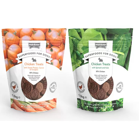 Irish Rover Superfoods for Dogs, 1.5kg in 2 flavours