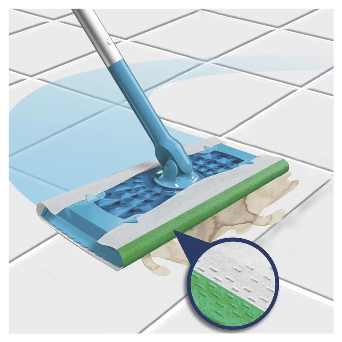 Flash Speedmop Wet Cloths Lemon Multi-Surface Refills, 2 x 24 Pack