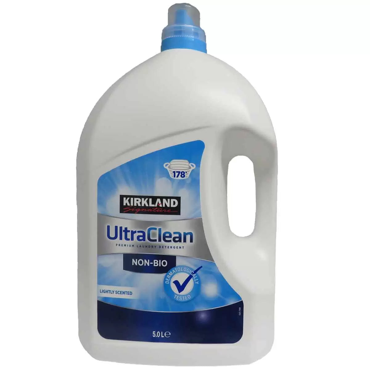 Kirkland Signature Ultra Clean Bio & Non Bio Laundry Liquid, 5L (178 Wash)