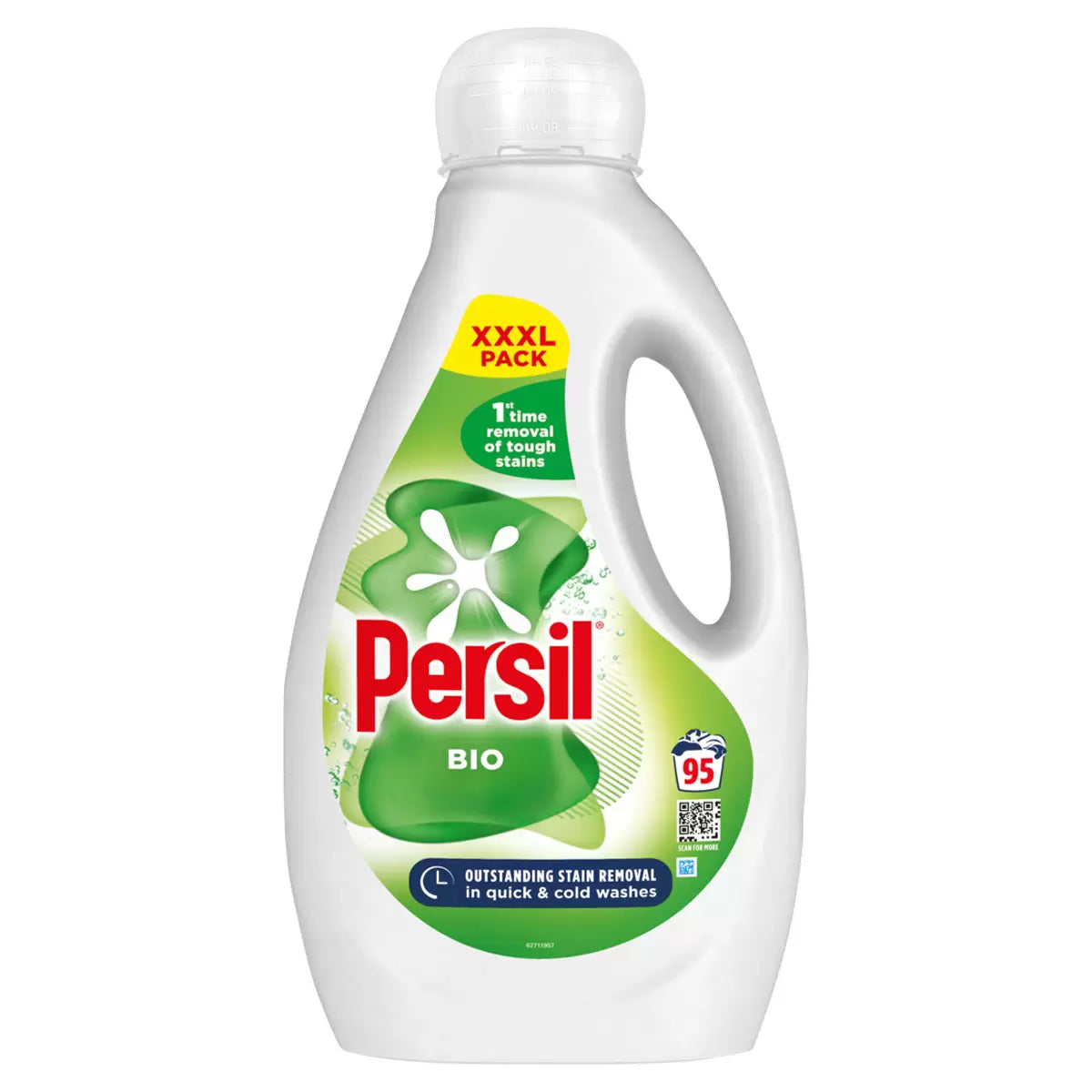 Persil Non Bio & Bio Laundry Liquid, 95 Washes (2.565L)