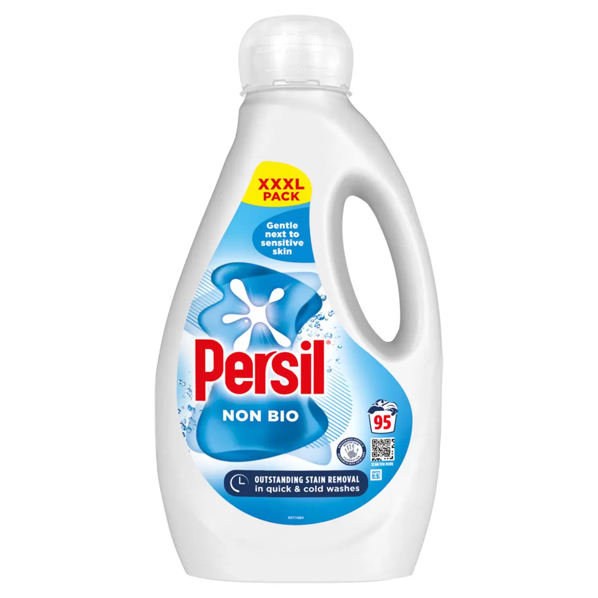 Persil Non Bio & Bio Laundry Liquid, 95 Washes (2.565L)