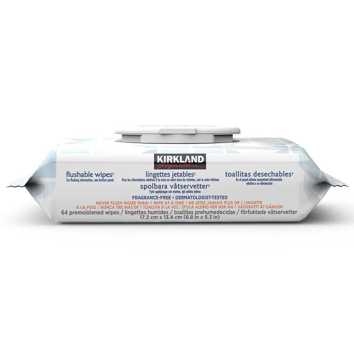 Kirkland Signature Moist Flushable Wipes, 640 Count