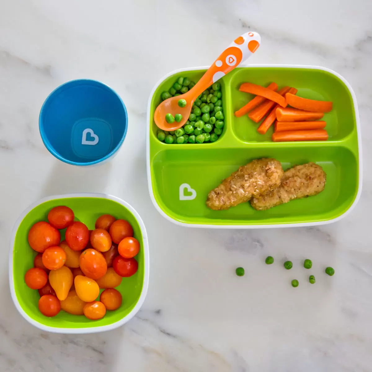 Munchkin Kids Dinnerware Set, 9 Piece