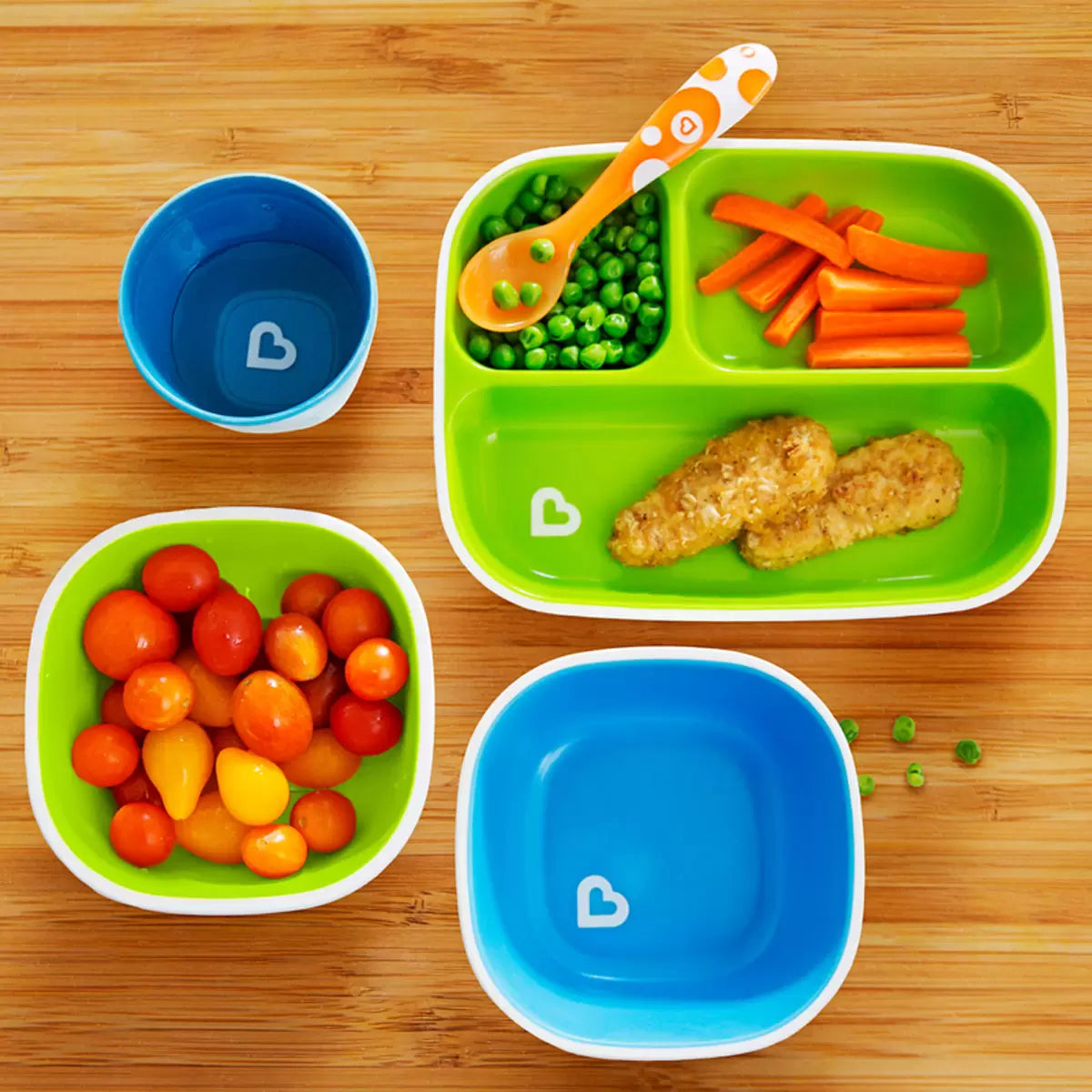 Munchkin Kids Dinnerware Set, 9 Piece