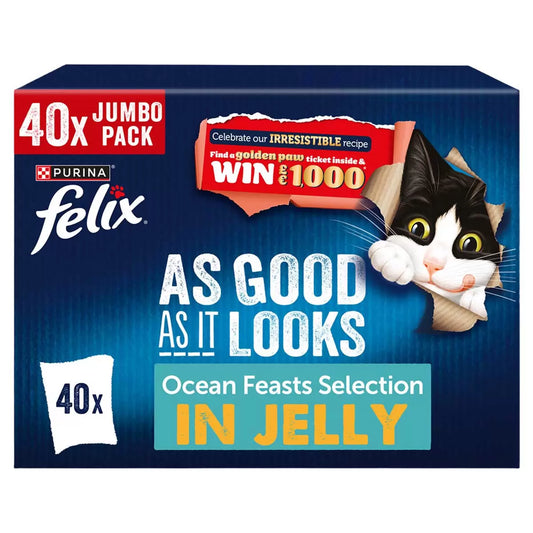 Felix As Good As It Looks Ocean Feast, 40 x 85g