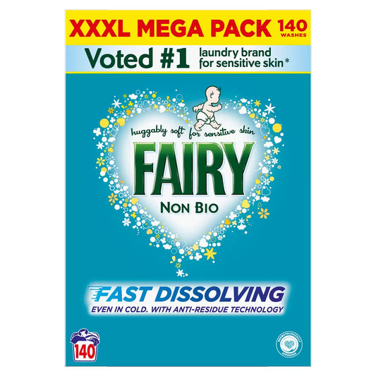Fairy Non-Bio Washing Powder, 140 Wash