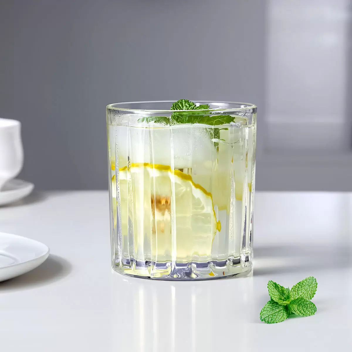 King Crystal Revel Glassware Set, 16 Piece