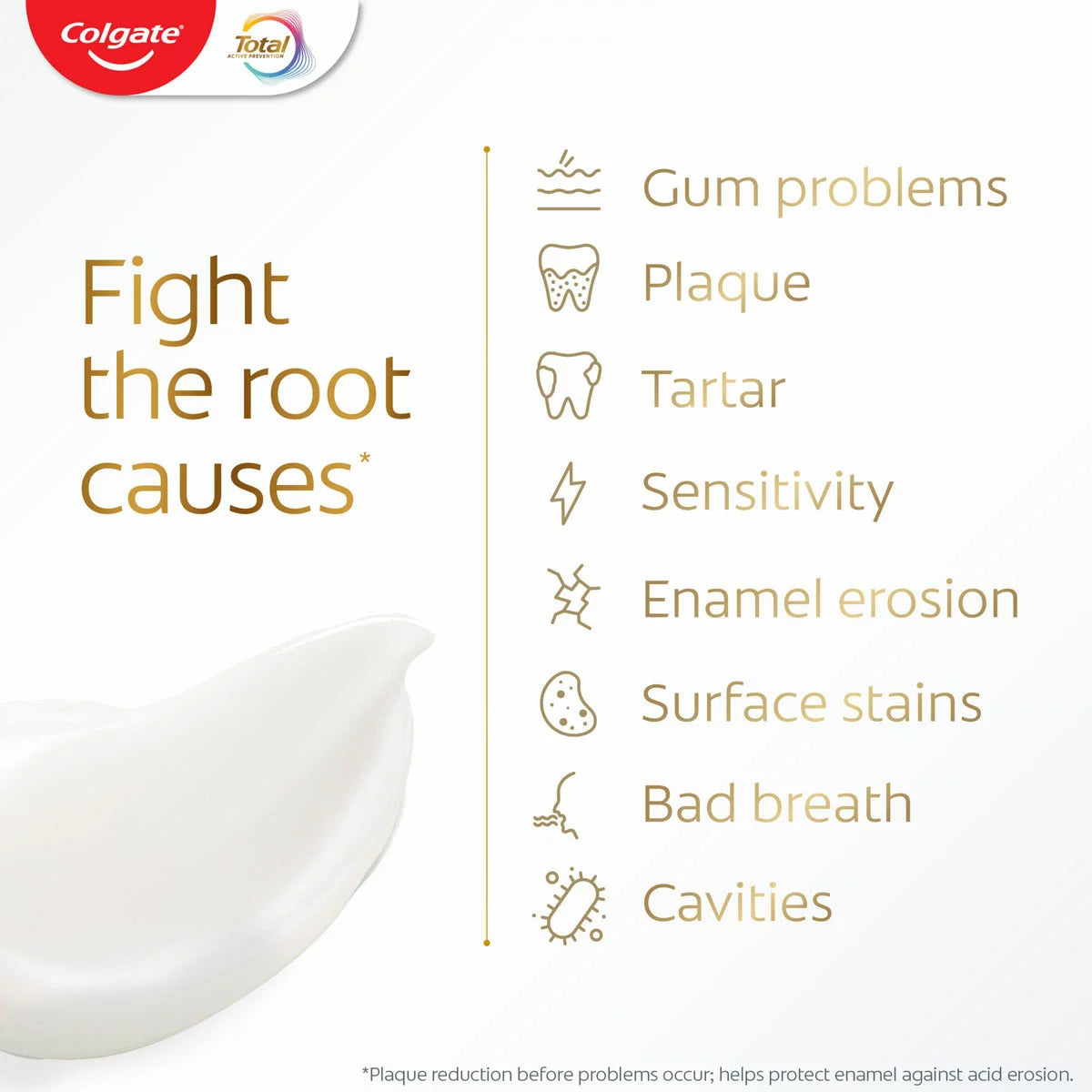 Colgate Total Active Prevention Original Toothpaste 6 x 125ml