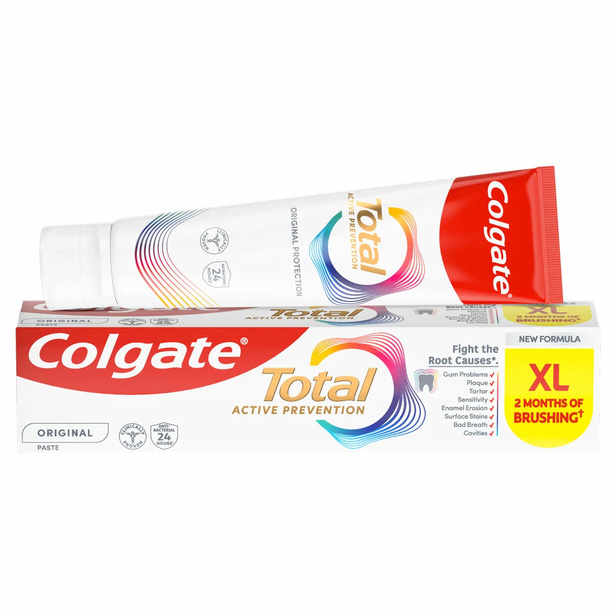 Colgate Total Active Prevention Original Toothpaste 6 x 125ml