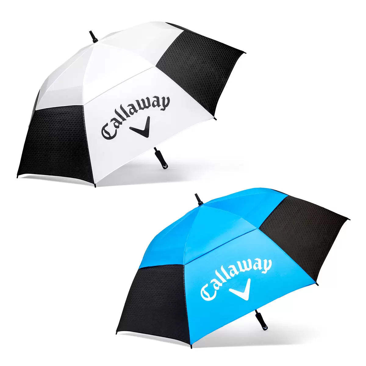 Callaway 62" Auto Open Vented Golf Umbrella, 2 Pack