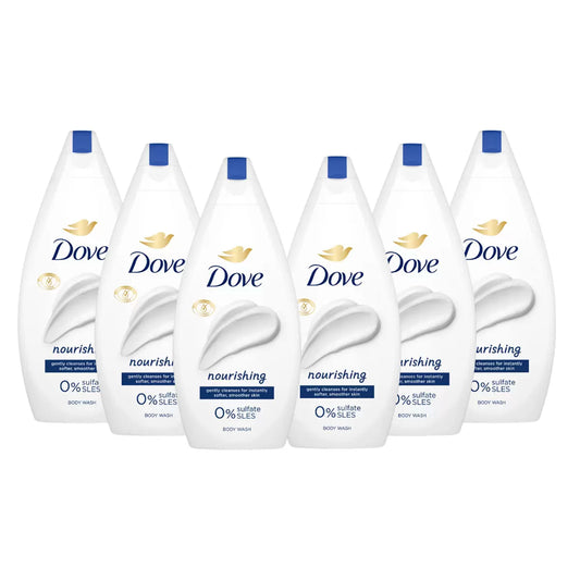 Dove Body Wash  Hydrate6 x 450ml