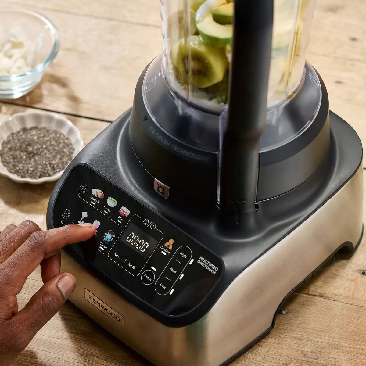 Kenwood MultiPro OneTouch Food Processor and Blender, FDM73.480SS
