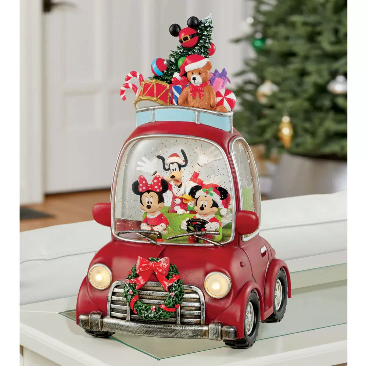 Disney 14 inch LED Water Spinning Car