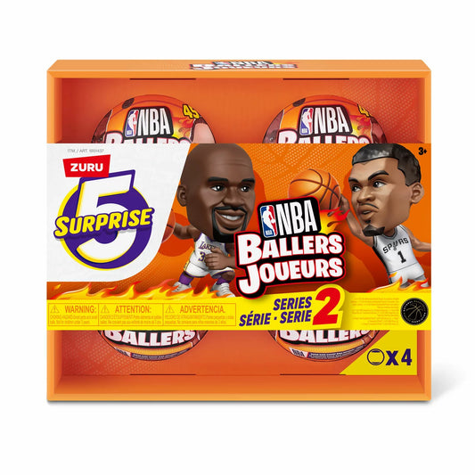 ZURU 5 Surprise NBA Ballers Series 2 4 PACK by ZURU (3+ Years)