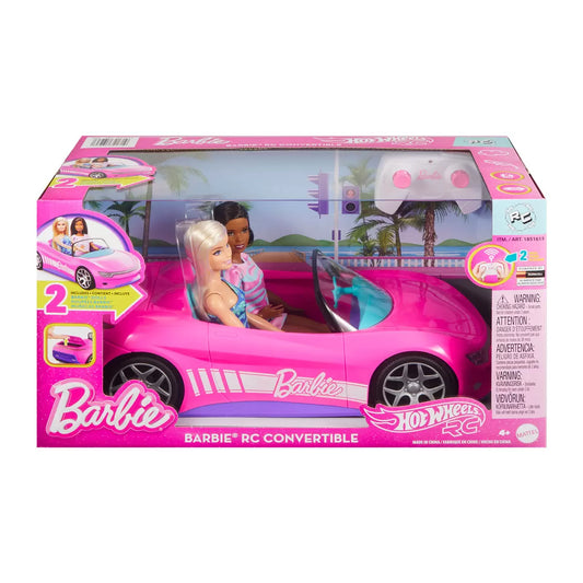 HOT WHEELS® BARBIE® RC Convertible Vehicle (3+ Years)