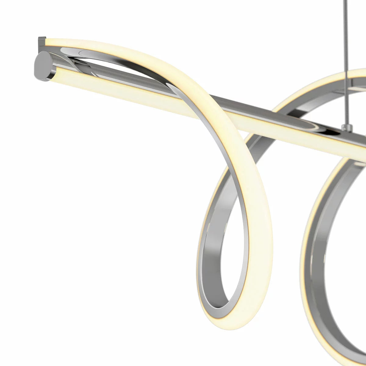 Artika Coda LED Pendant Light in Chrome