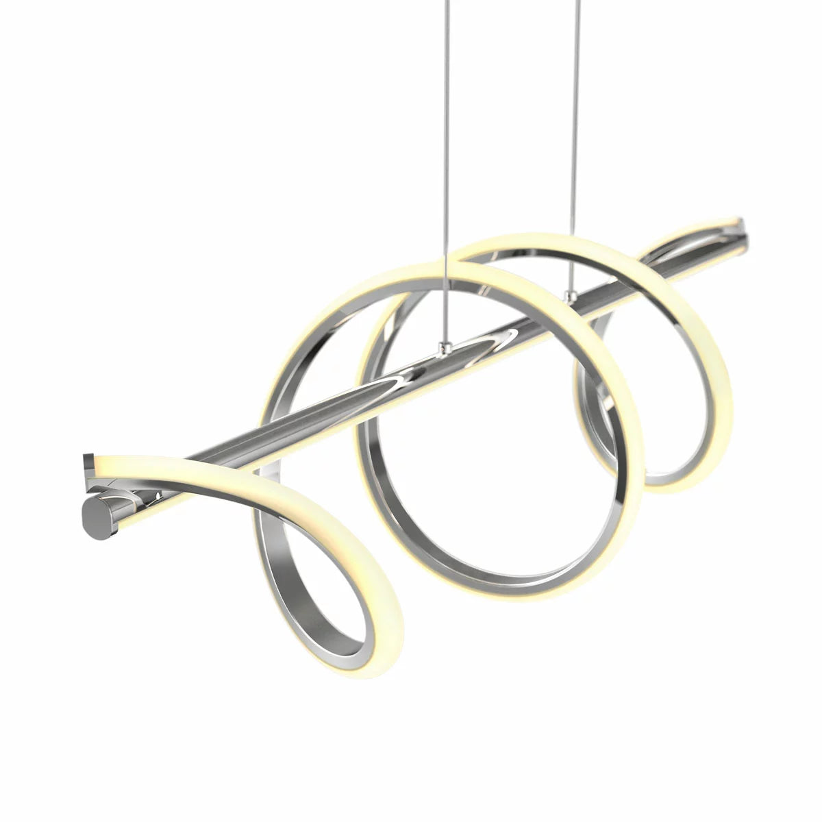 Artika Coda LED Pendant Light in Chrome