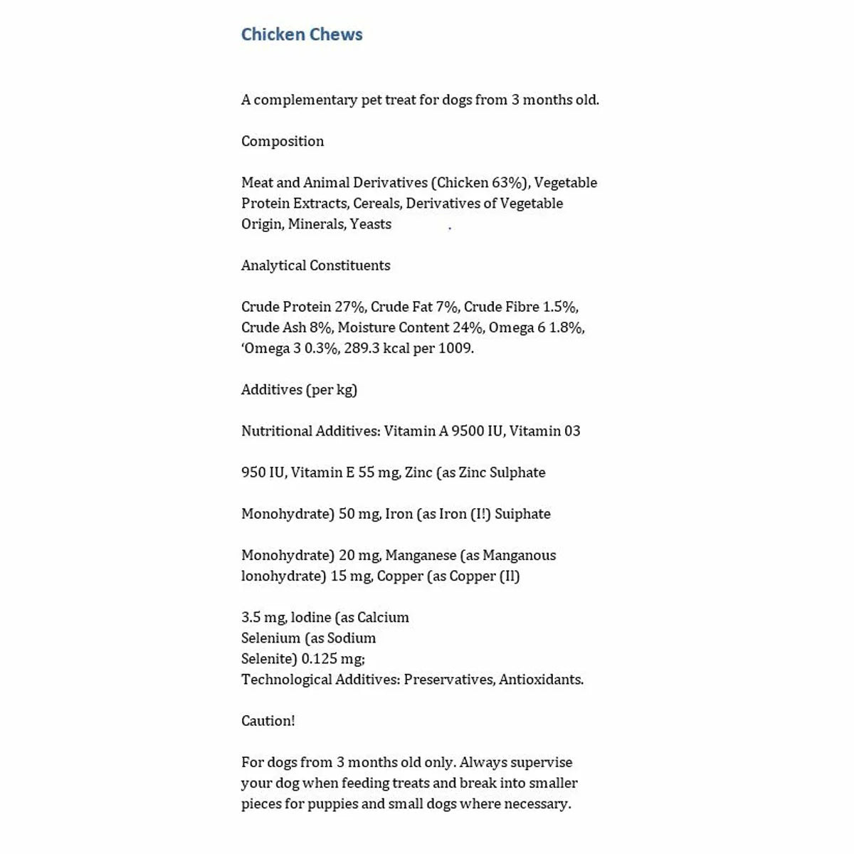 Webbox Meaty Chomping Chews, 2.15kg in 2 Flavours