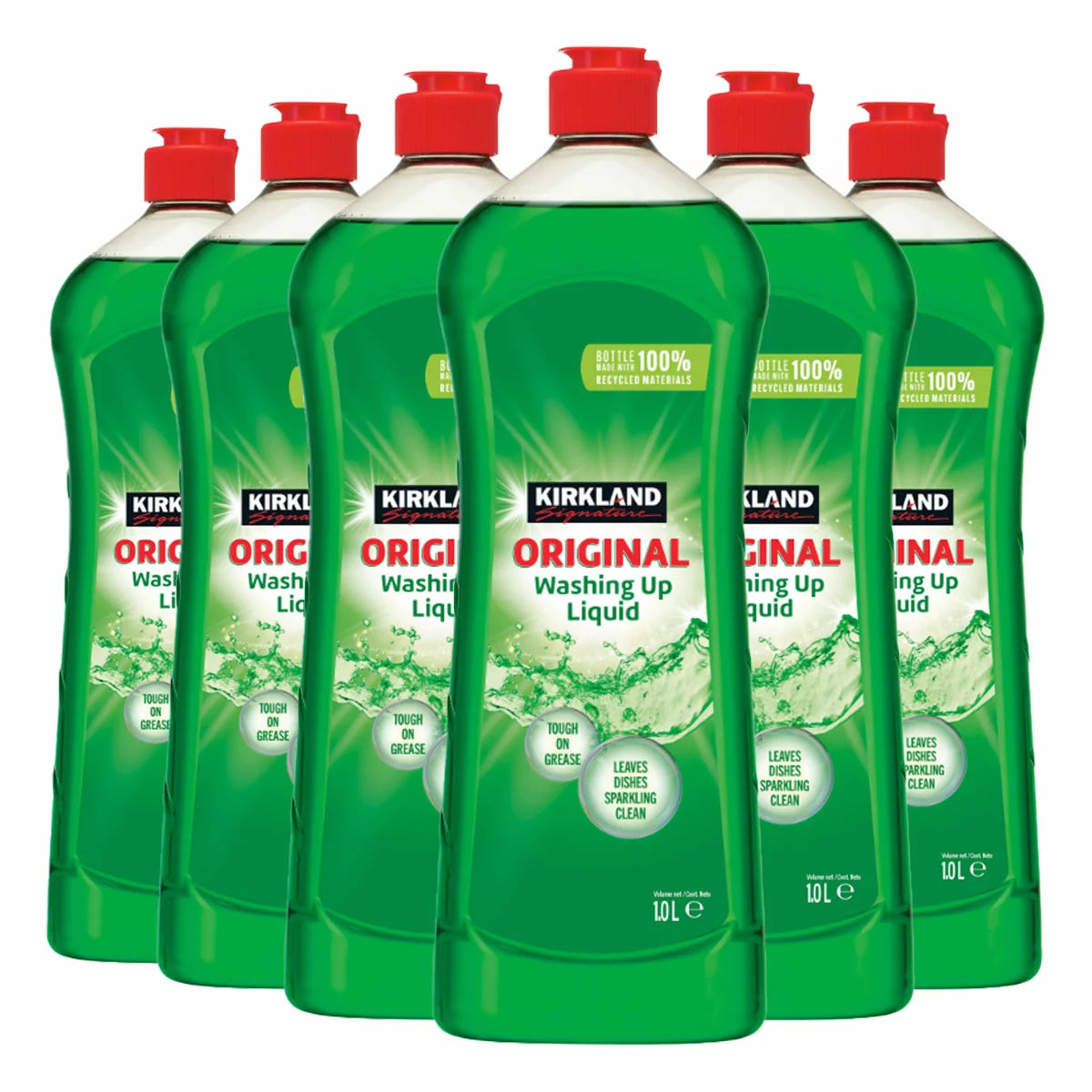 Kirkland Signature Washing Up Liquid, 6 x 1L