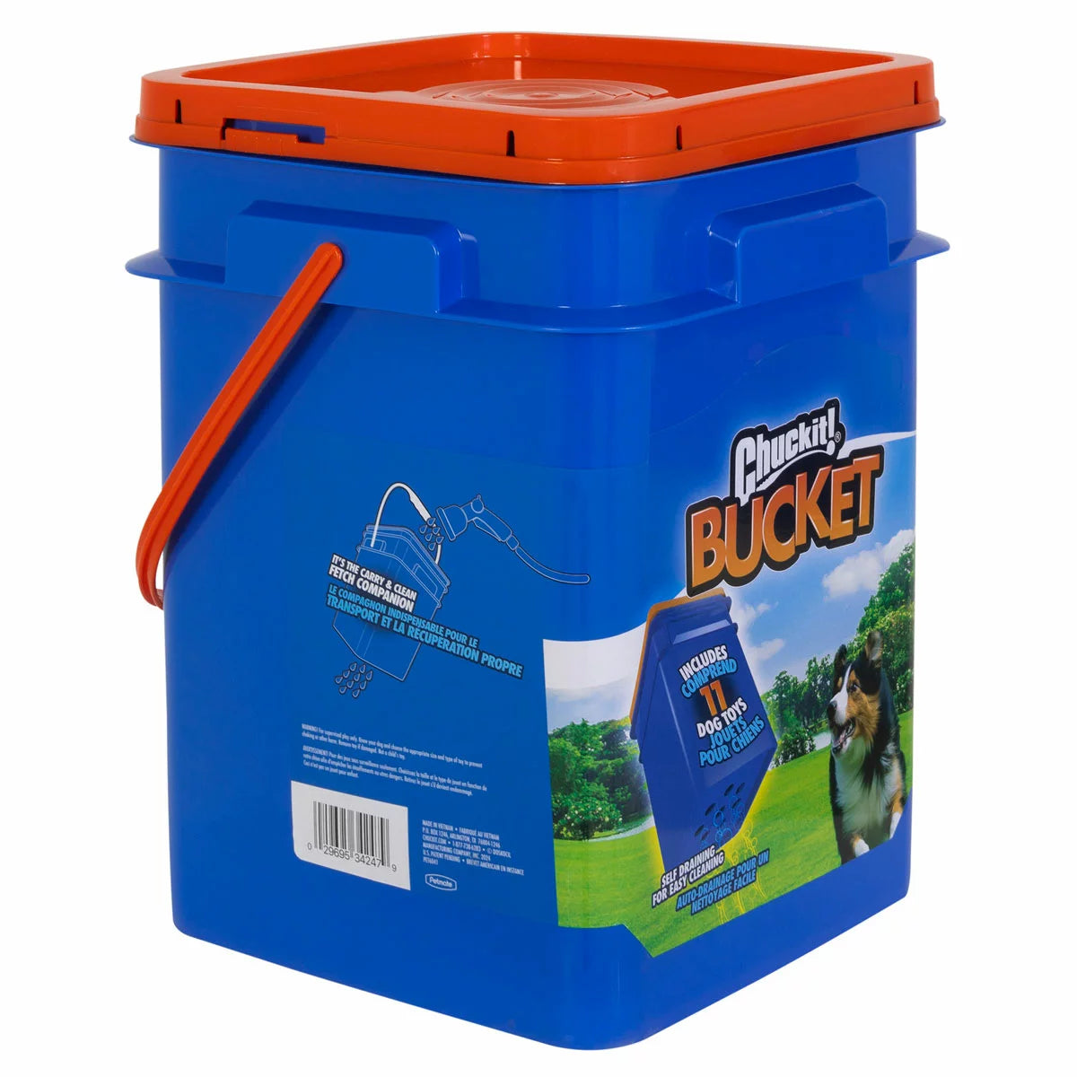 Chuckit! Bucket 11 Piece Dog Toy Set