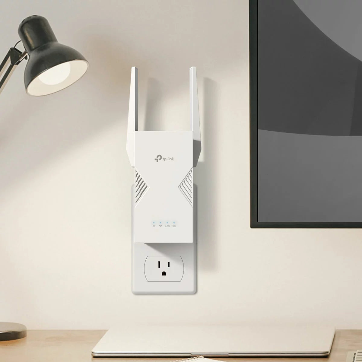 TP-Link RE235BE Dual-band WiFi 7 Range Extender, BE3600