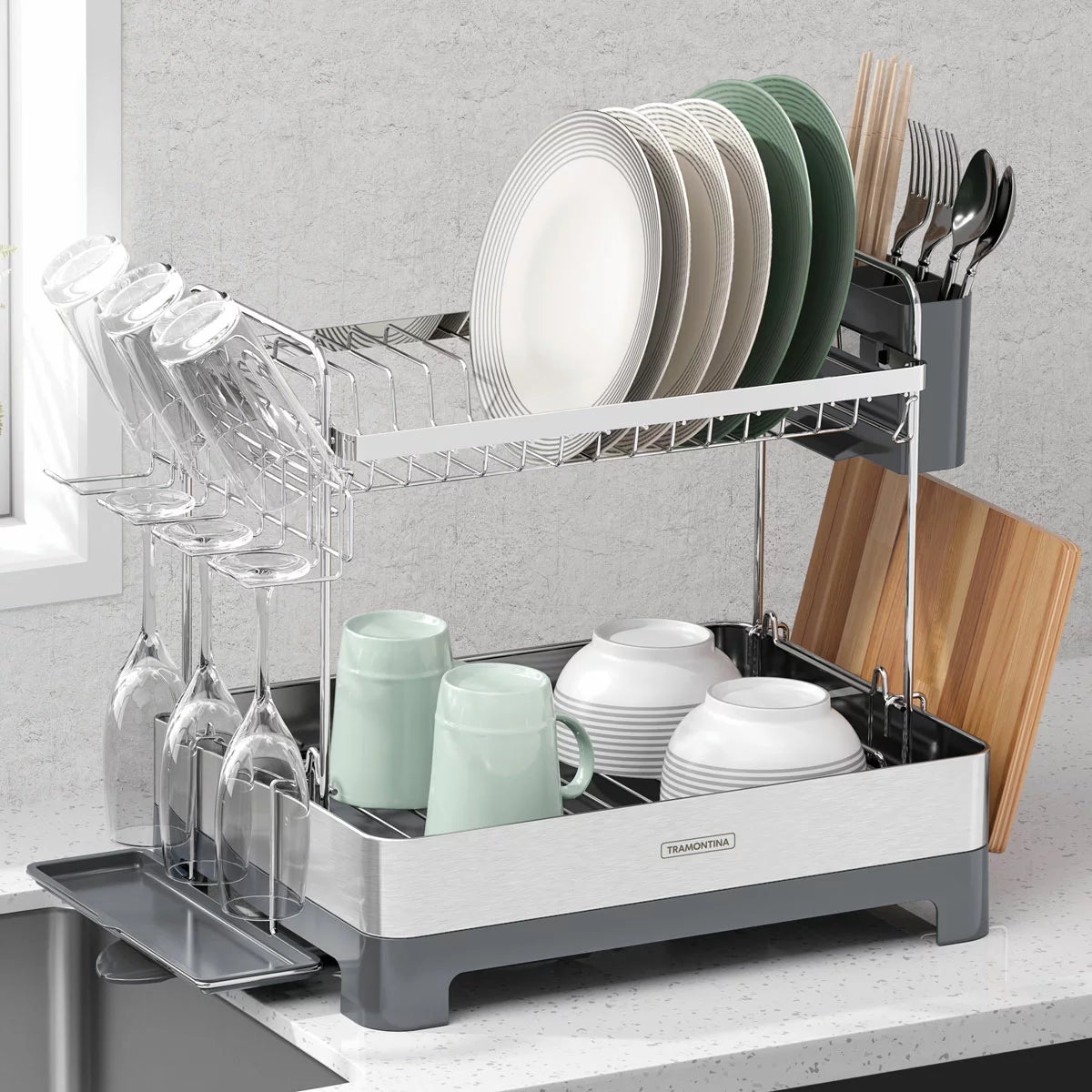 Tramontina Stainless Steel Dish Rack