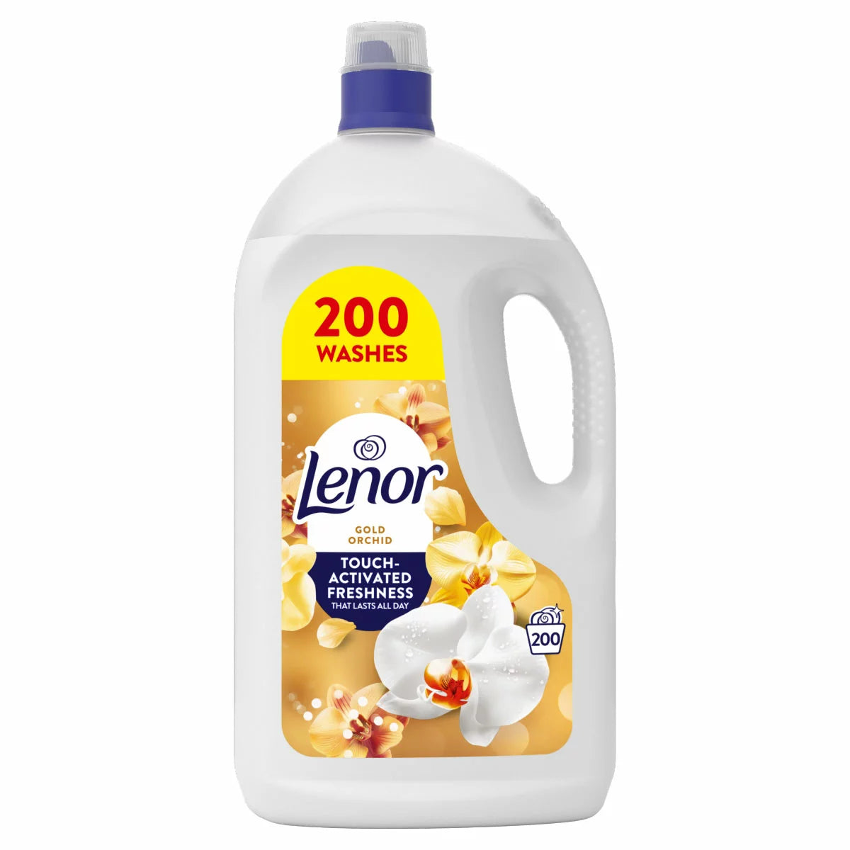 Lenor Concentrate Gold Orchid Fabric Conditioner, 200 Wash, 4L