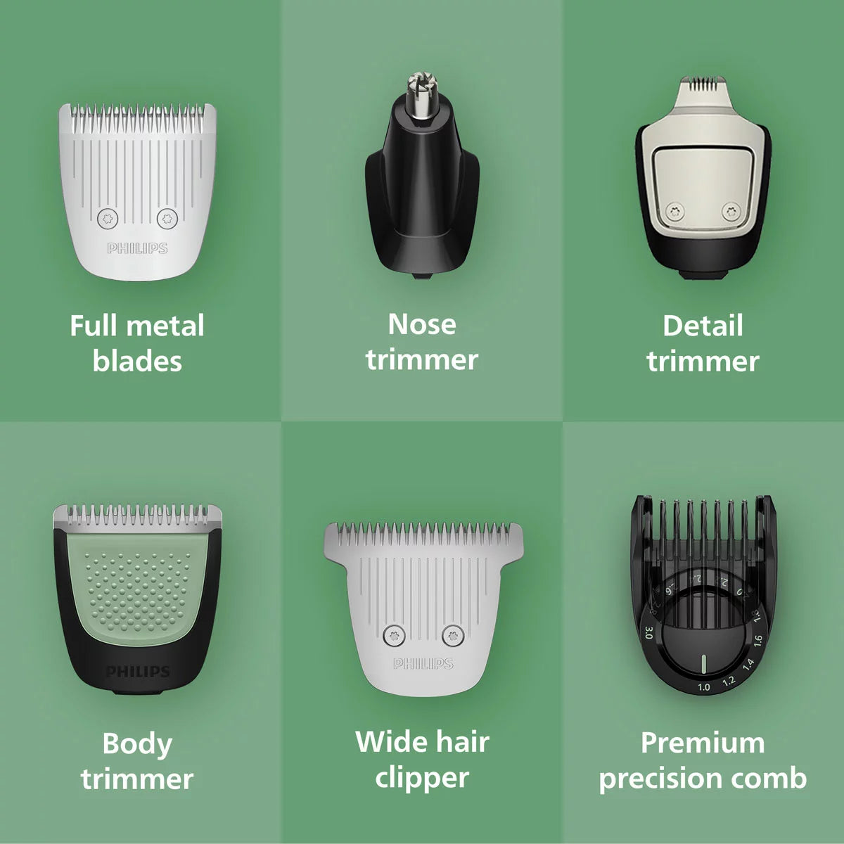 Philips 17 in 1 Hair and Beard Trimmer 7000 Series, MG7941/15