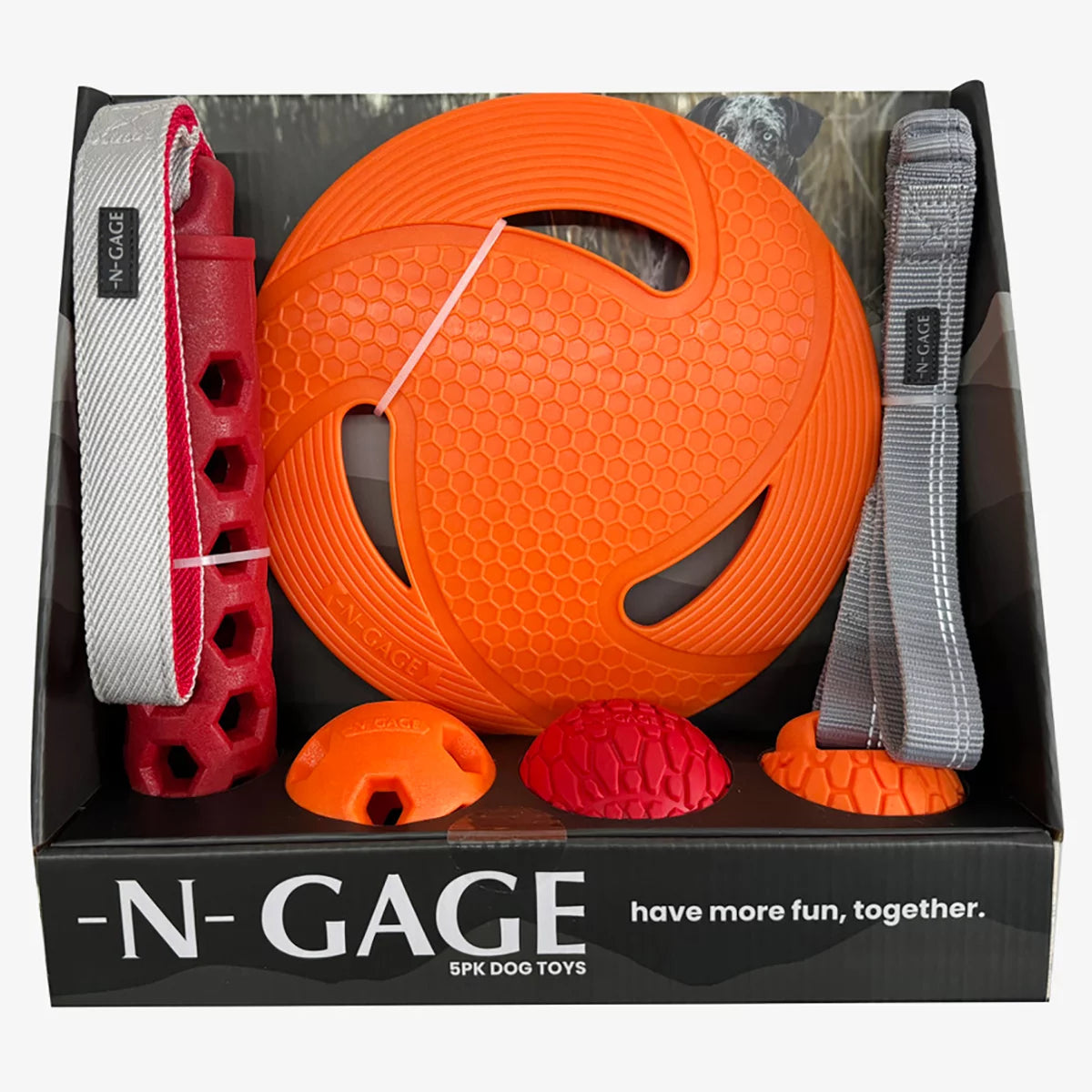 N-Gage Dog Toys, 5 Pack