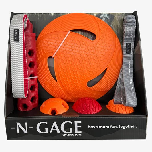 N-Gage Dog Toys, 5 Pack