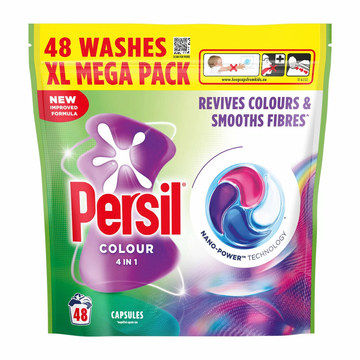Persil Colour 4 in 1 Capsules, 2 x 48 Wash