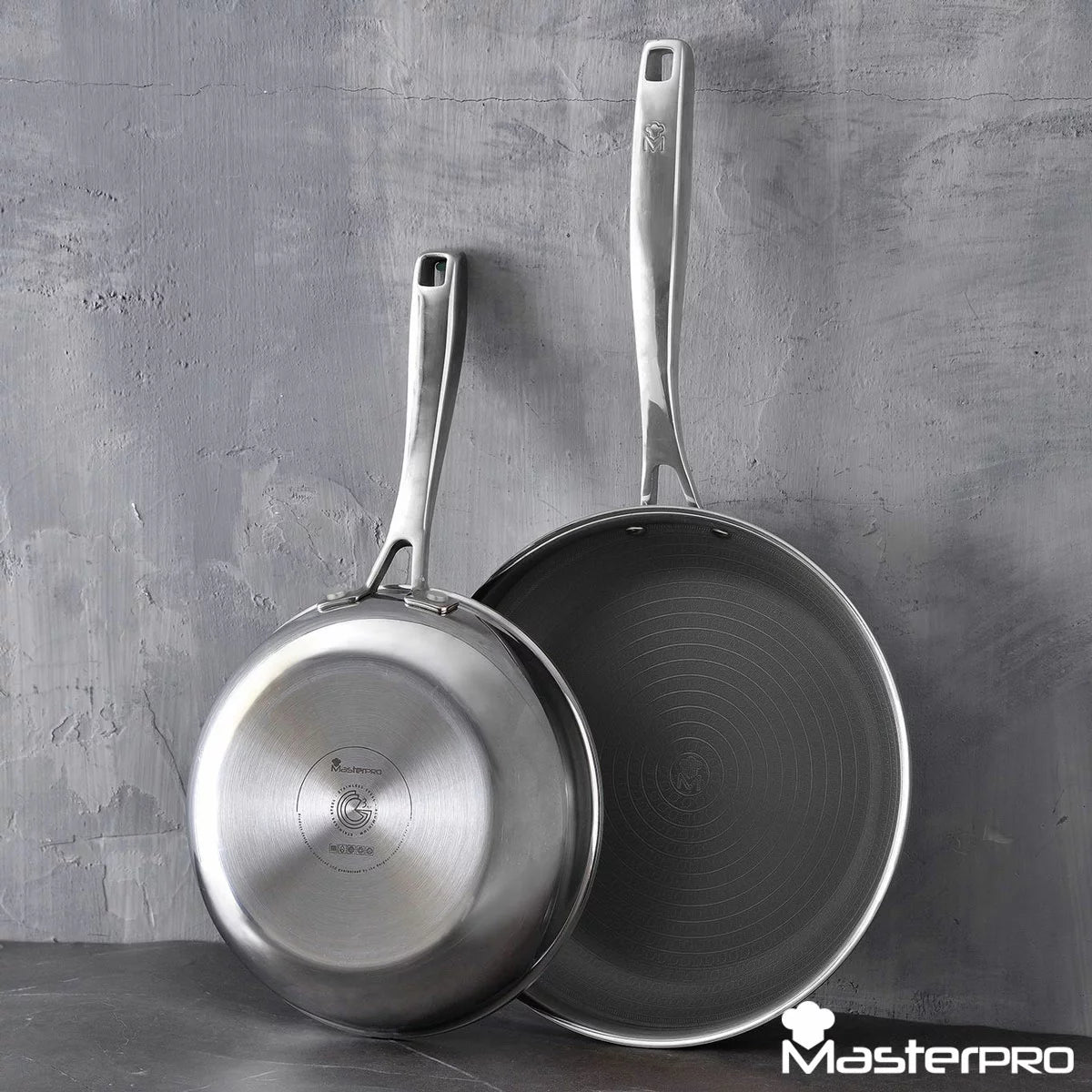 MasterPro Ceratech Ceramic Fry Pan Set, 2 Piece