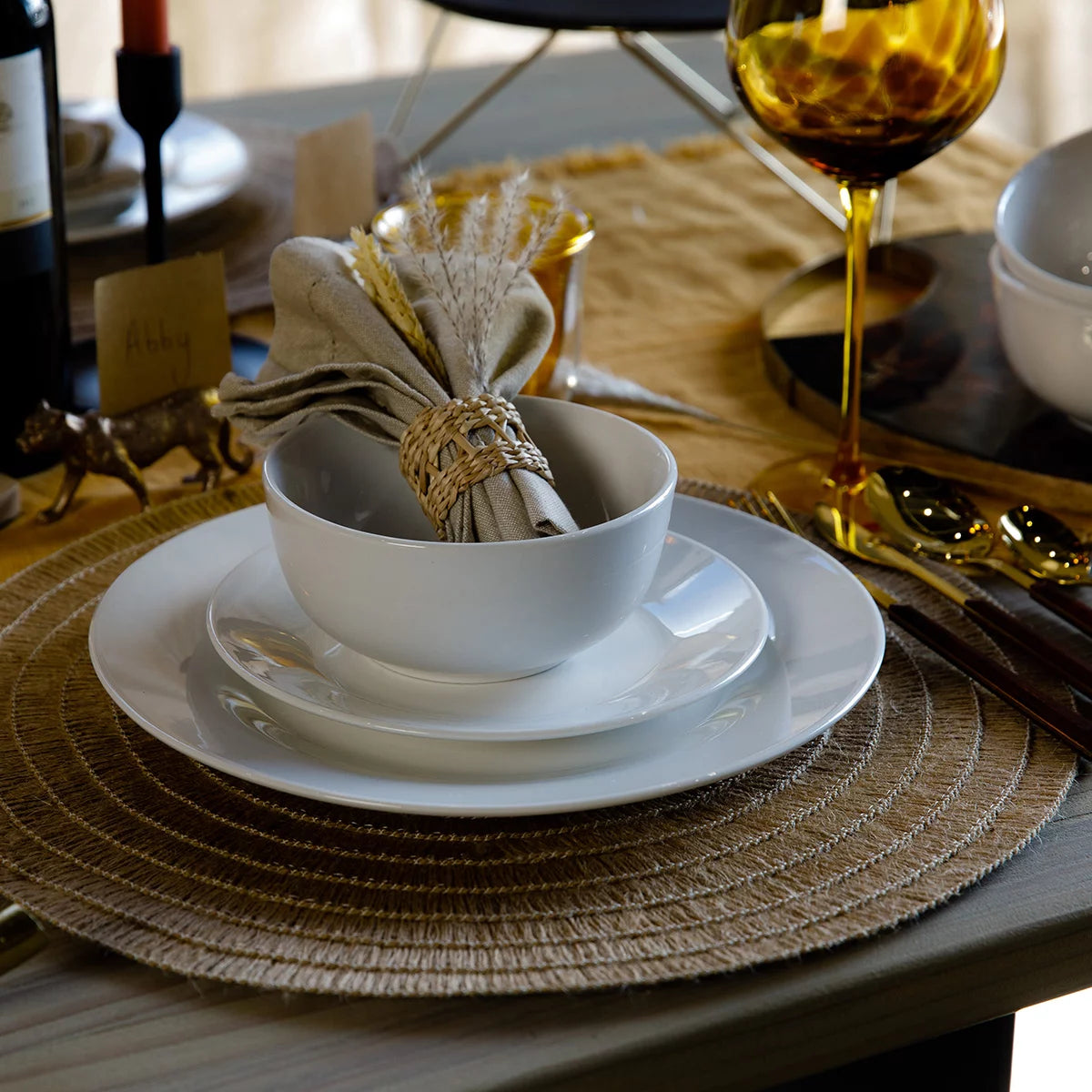Mikasa Alexis Dinnerware Set, 12 Piece