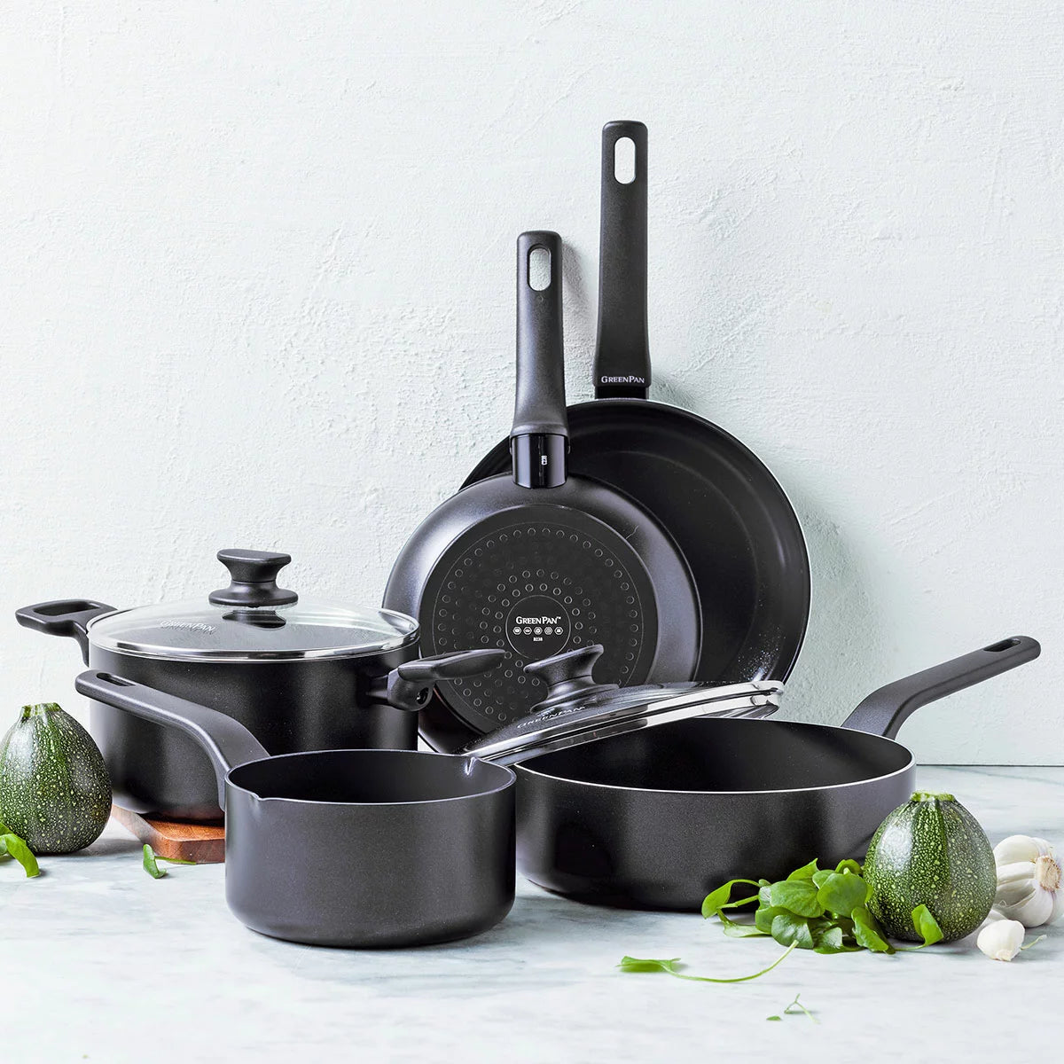 GreenPan Essence Cookware Set, 9 Piece