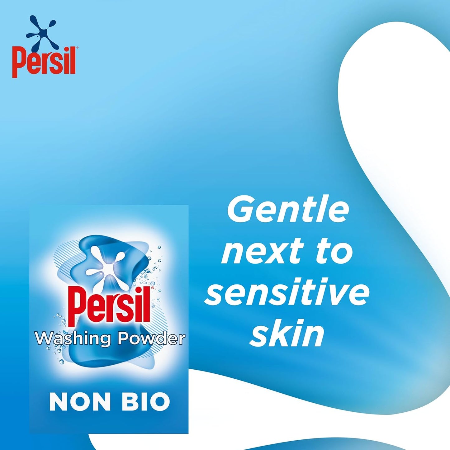 Persil non bio powder, 6.5 kg 130 wash