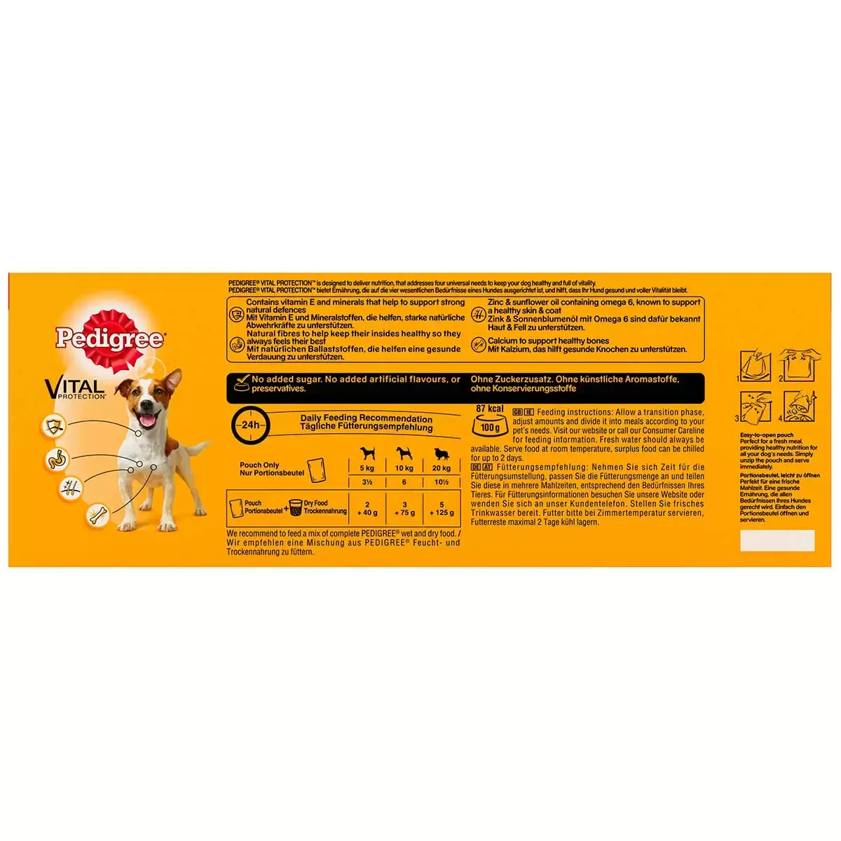 Pedigree Variety Pouch in Gravy, 40 x 100g