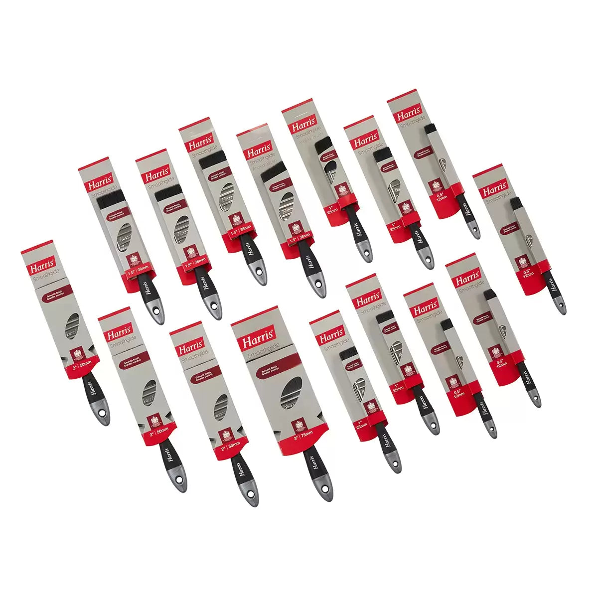 Harris Smoothglide 16 Piece Paint Brush Set