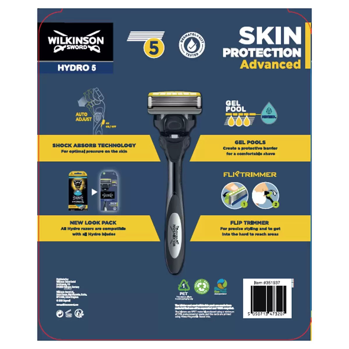 Wilkinson Sword Hydro 5 Ultimate, 9 Blades + Handle