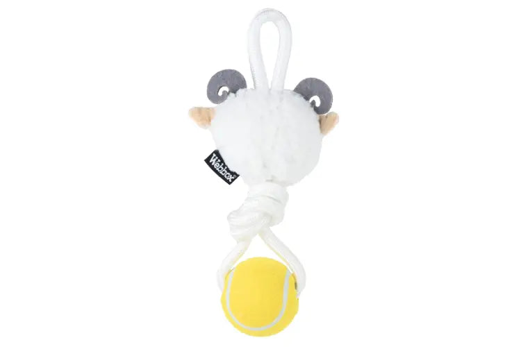 Webbox Cage Ball, Plush Unicorn, Ropw & Ball Goat, Puppy soothing Blanket Lamb, Cuddle Higland Cow, Dog Toy