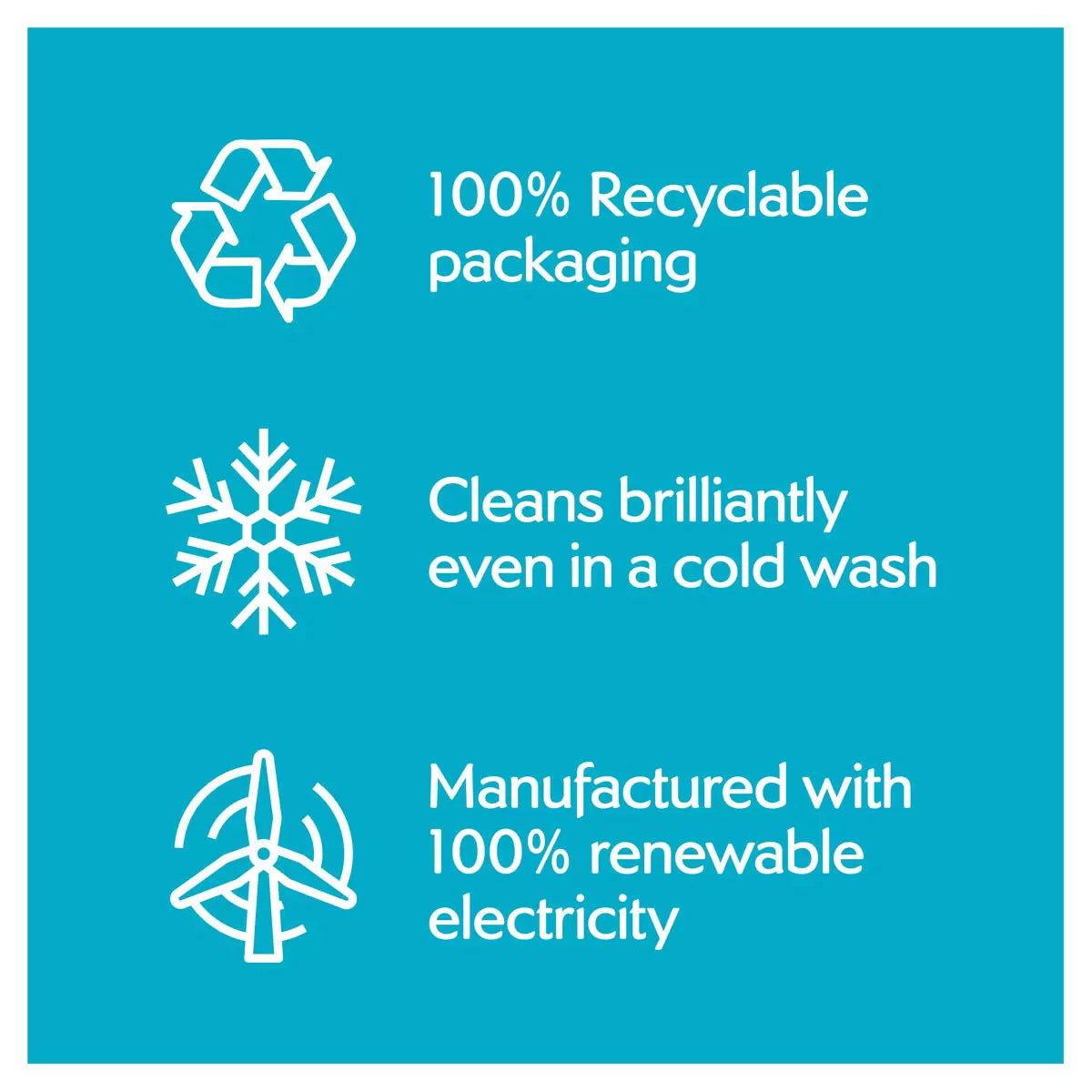 Fairy Non Bio Platinum Pods with Extra Stain Removal, 100 Wash 3.06kg