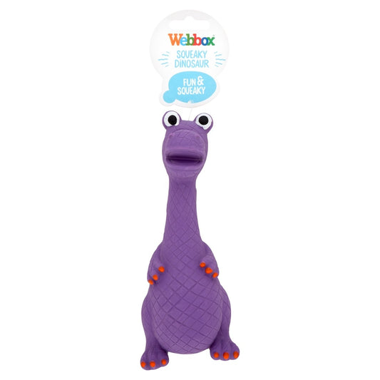 Webbox Squeaky Dinosaur Dog Toy